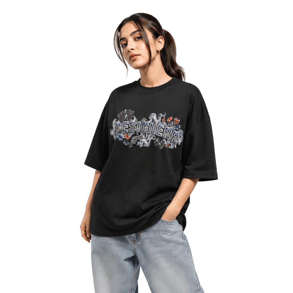 Born Designerr Oversized Tee - HypeLab