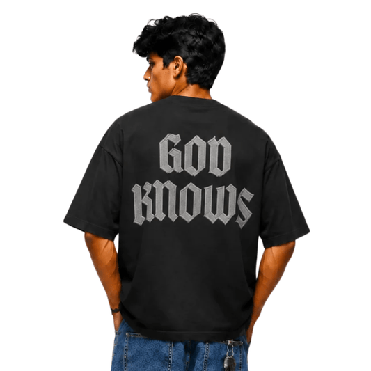 God Knows Oversized Tee - HypeLab