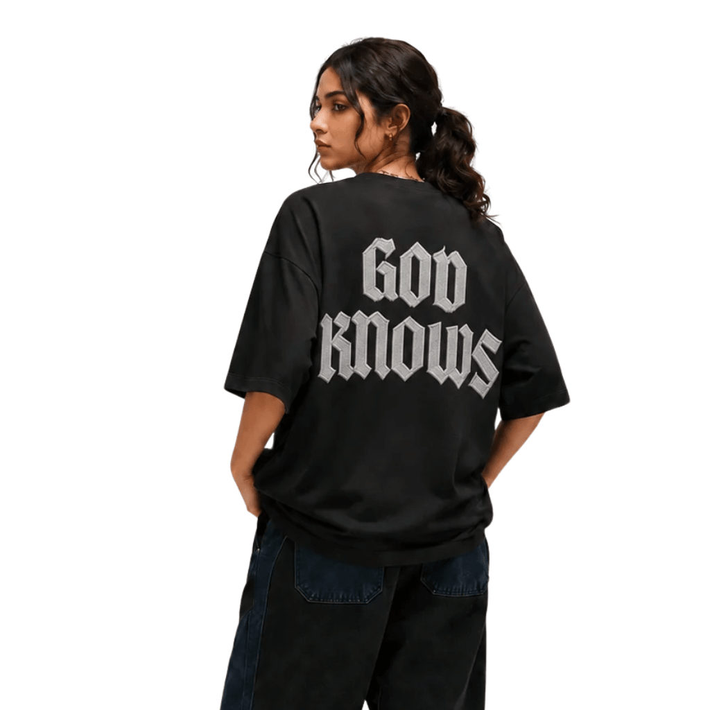 God Knows Oversized Tee - HypeLab