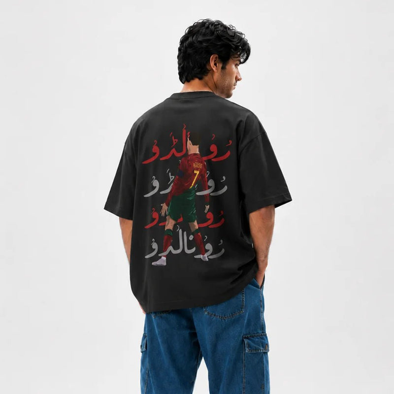 Legacy 7 – Ronaldo-Inspired Oversized T-Shirt