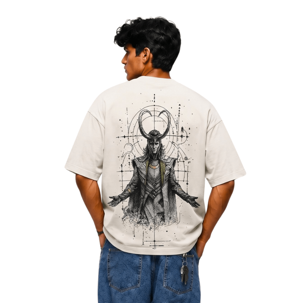 Loki God of Mischief Oversized Tee - HypeLab