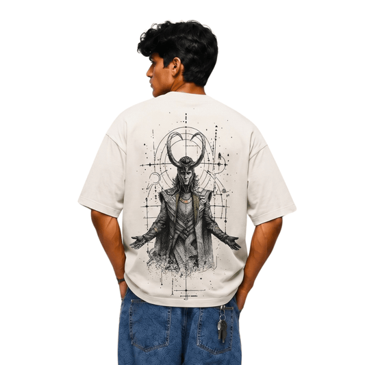 Loki God of Mischief Oversized Tee - HypeLab