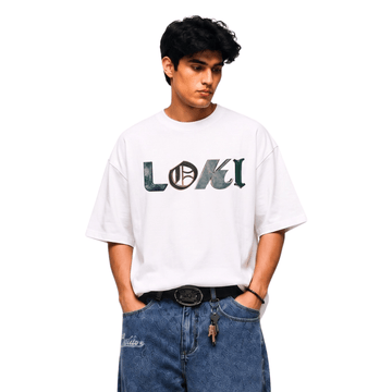 Loki God of Mischief Oversized Tee - HypeLab